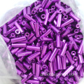 Espaçador de alumínio redondo roxo M3x15mm para o quadro do FPV